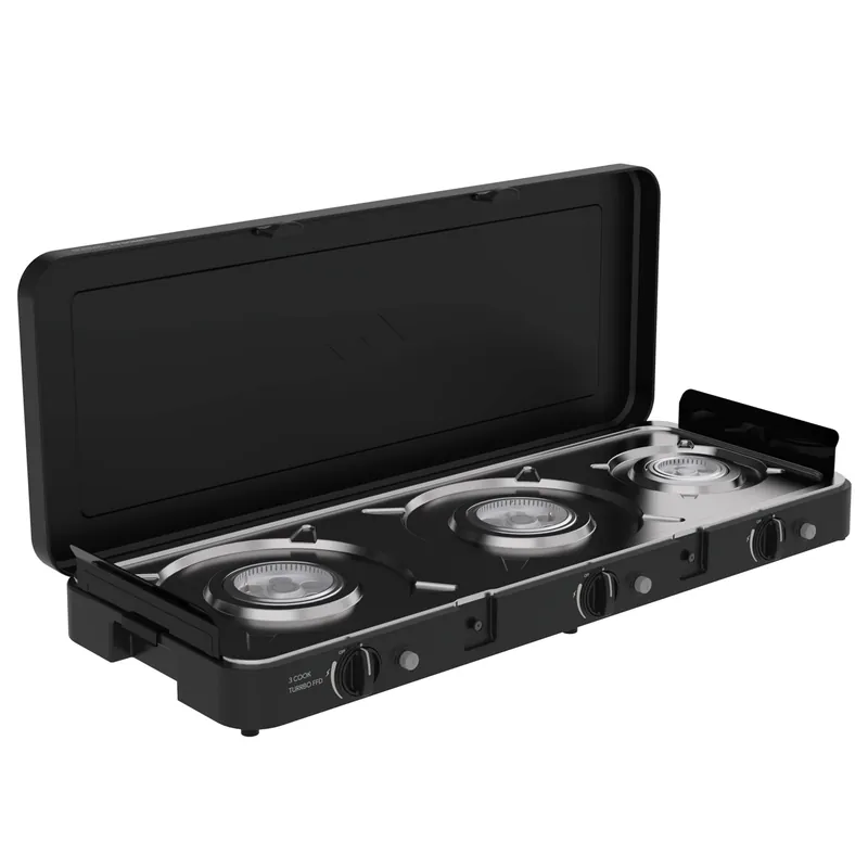 Gaskocher 3 Cook Turbo Deluxe, 30 mbar - Neu hinzugefügt