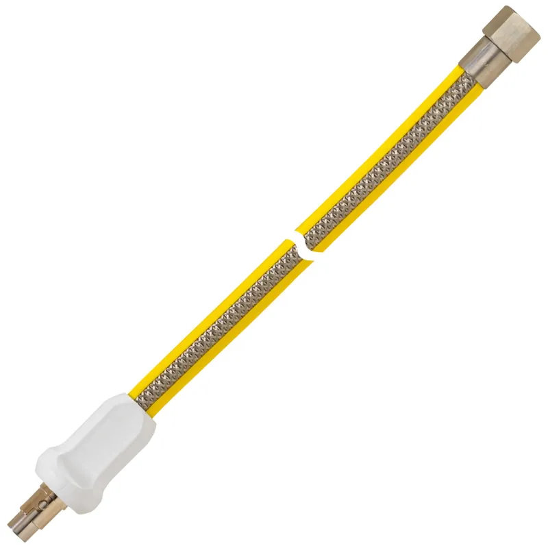 Angebot - Edelstahl-Allgasschlauch PS 0,5 bar Stecknippel STN x Rp1/2 UEM x 500 mm