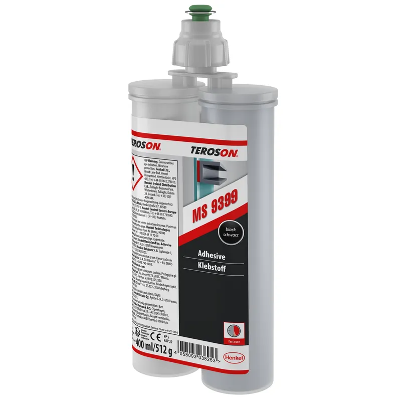 Neues Produkt | 2-Komponenten-Klebstoff MS 9399, schwarz, 400 ml