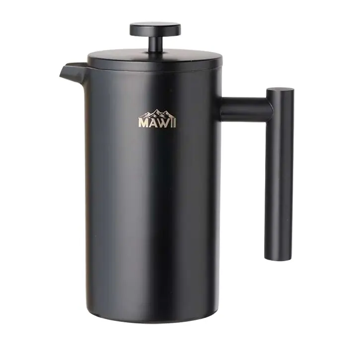 Letzte Chance - Edelstahl Kaffeekanne/French Press