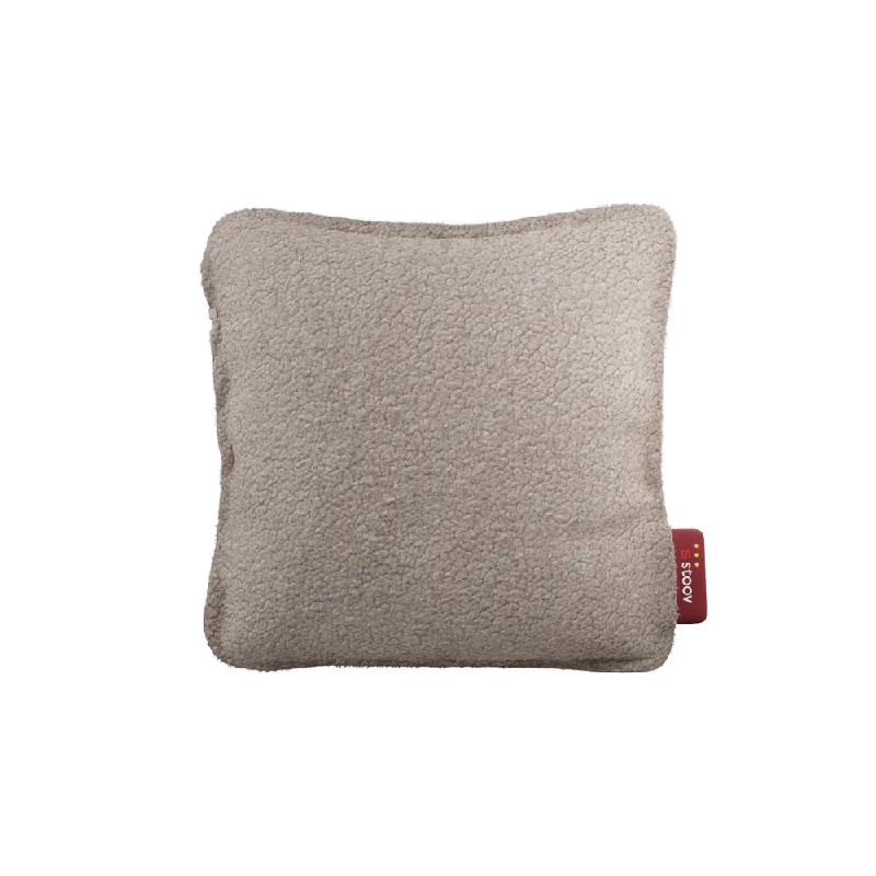 Fast ausverkauft - Wärmekissen Ploov³ Woolly - 45 x 45 cm, beige (Flex)