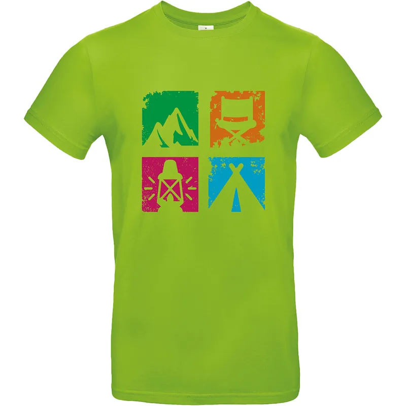 Expressversand | T-Shirt Vanlife 1, Apfelgrün, Größe M