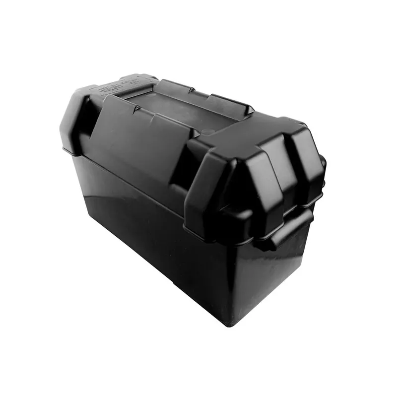 Einfach bestellen | Batteriekasten Batteriebox 450x288x238mm, Kunststoff inkl Halteband
