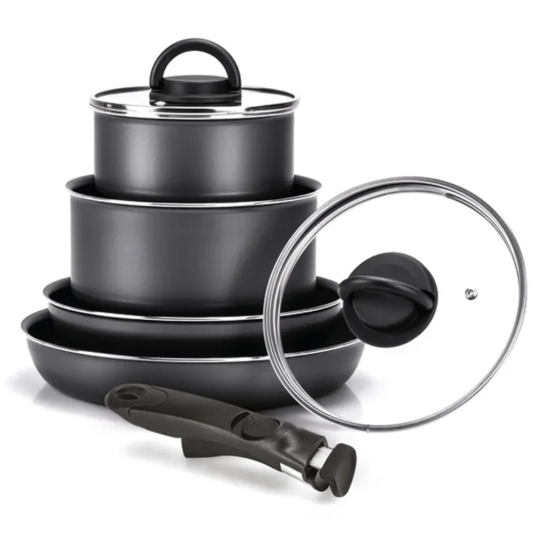 Top-Preis - Moneta Topfset EDEN 6-tlg. Camping Kochgeschirr Outdoor Alu Kochset