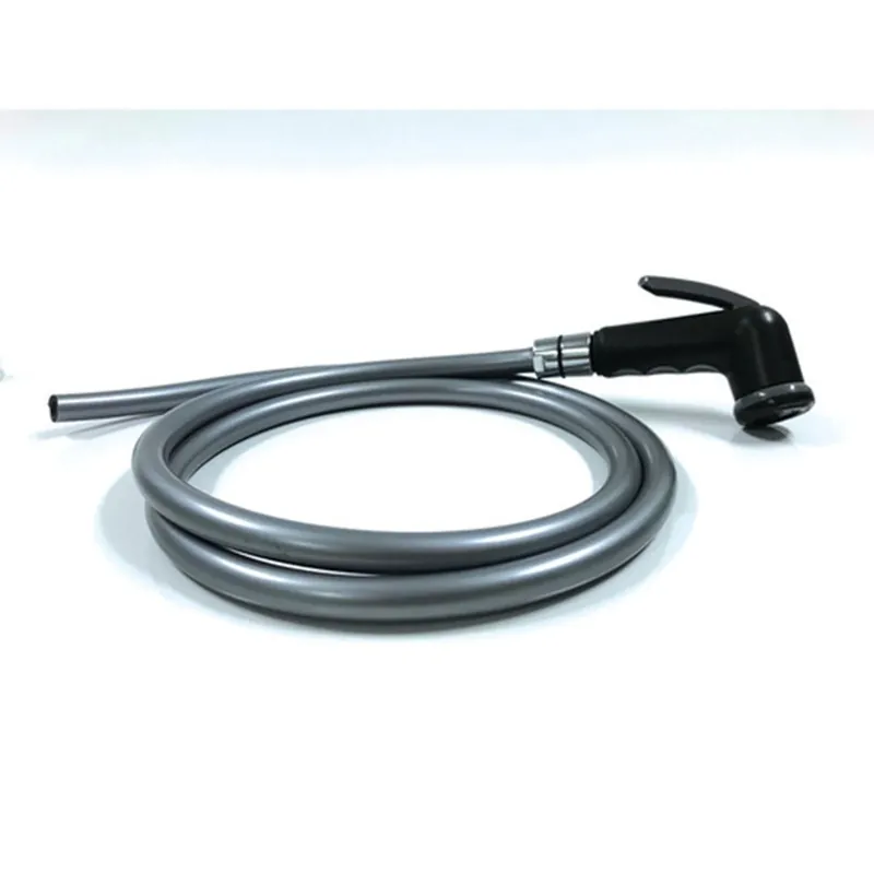 Bestseller | Hebeldusche 1/2" mit Schlauch 1,5m Camping Dusche Duschkopf Duschbrause Schwarz