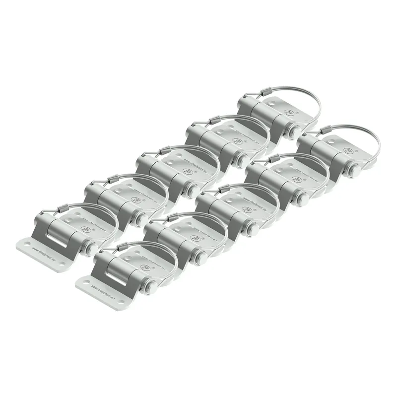 Angebot - 10er Set SPP ZW-03.40 Bordwandscharnier – Verzinkter Stahl, 73 x 71 mm, robust & langlebig