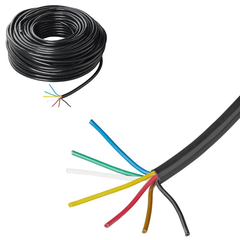 1 Meter Fahrzeugkabel 7x1,5 mm² Fahrzeugleitung Kabel 7 adrig PKW Anhänger Meterware - Gleich bestellen