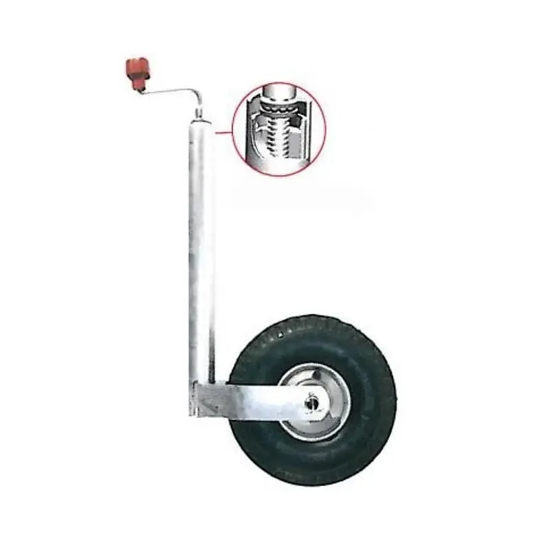 AL-KO Stützrad Plus Ø48 mm – Luftreifen 260 x 85 mm, 250 kg Tragfähigkeit | Heute kaufen