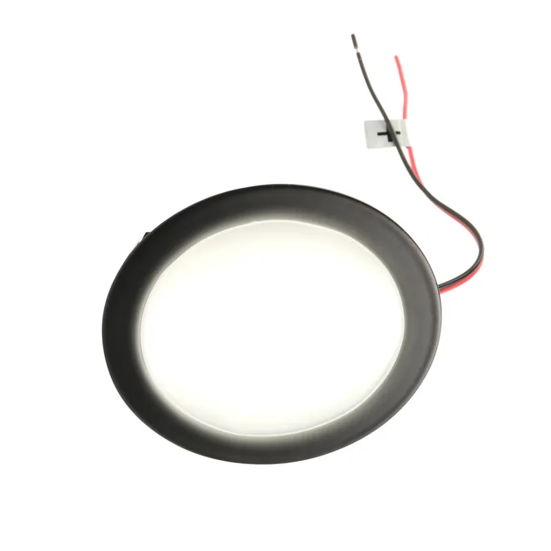 Einbaustrahler 12V LED-Spot 120lm Leuchte Schwarz Lampe für Wohnwagen, Wohnmobil | Sicher bezahlen