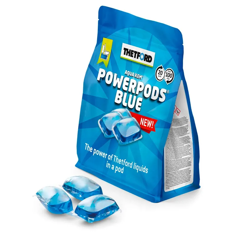 Angebot | Thetford Aqua Kem PowerPods Blau, Sanitärzusatz für Campingtoiletten Chemie