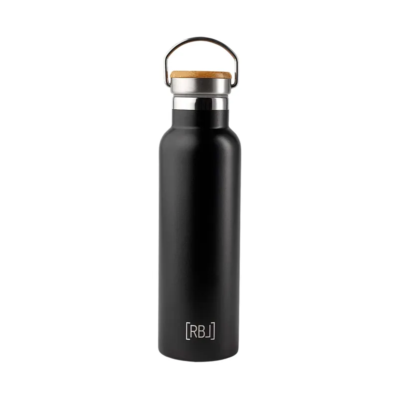Online bestellen | Rebel Outdoor Isolierflasche aus Edelstahl 600 ml Schwarz hochisolierend