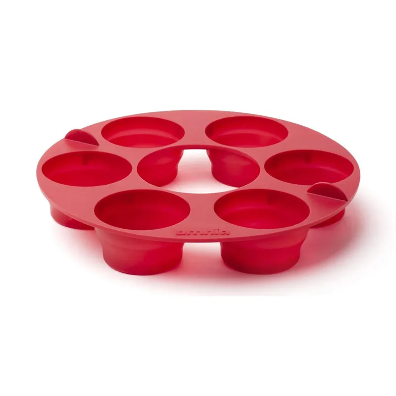 Silikon Muffin Backform für Omnia Backofen Campingbackofen Camping Backen - Günstig