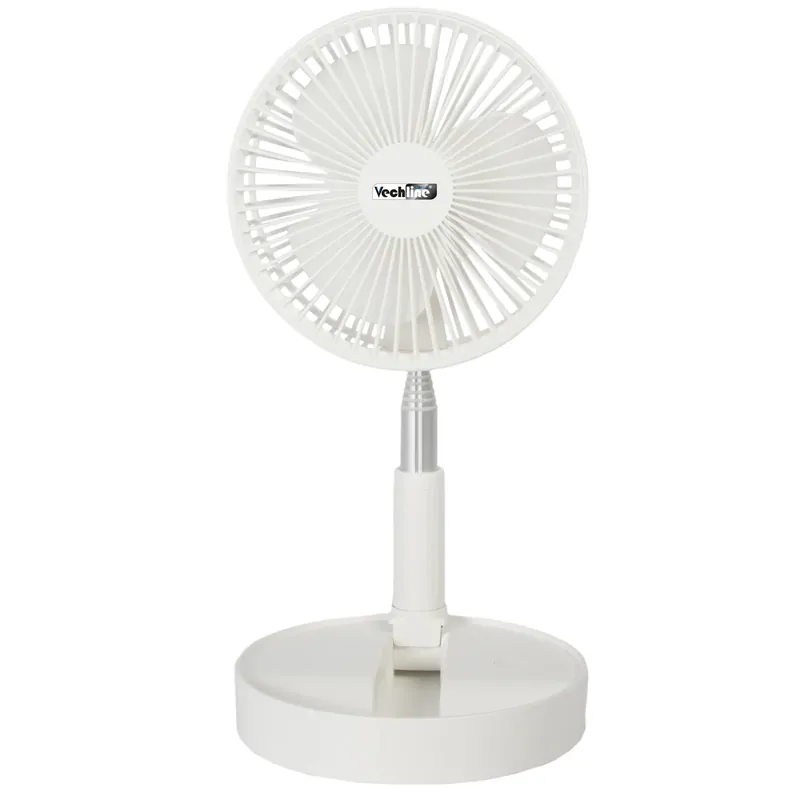 Extra sparen - Vechline faltbarer Ventilator Camping Lüfter Standventilator Teleskopfunktion