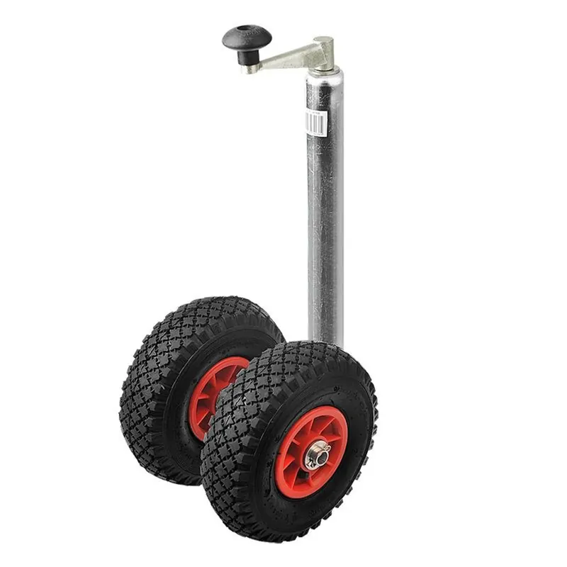 Zwillingstützrad 300KG 48mm Doppel-PU-Rad Bugrad Stützrad - Meistverkauft