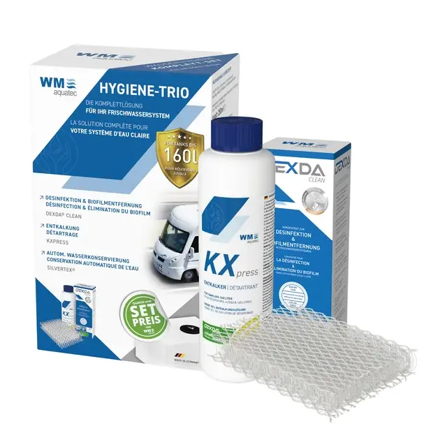 Kundenliebling | Komplettschutz Hygiene Trio für Frischwassersystem