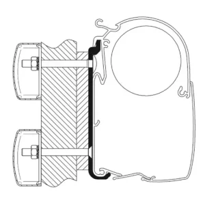 Alu-Distanzprofil 18 mm - Geprüfte Qualität