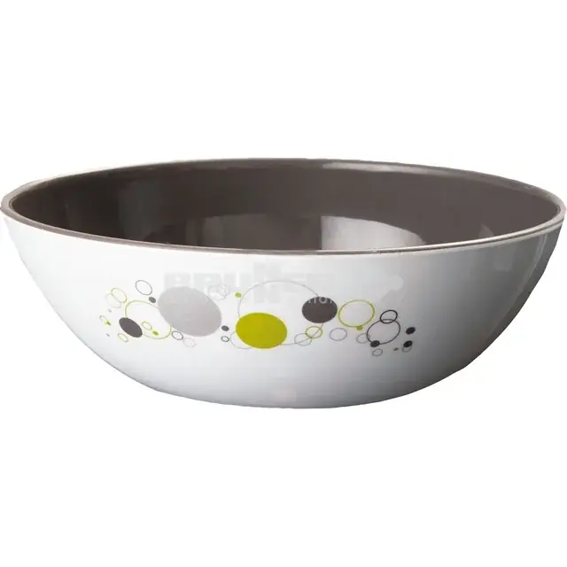 Expresslieferung - Salatschüssel Space weiß / grau / lime