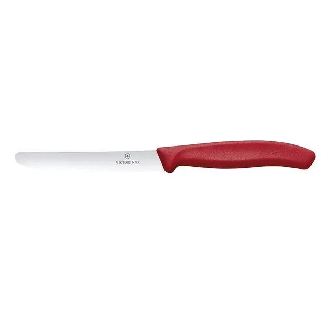 Tomatenmesser SwissClassic, rund, Wellenschliff - Neue Ware