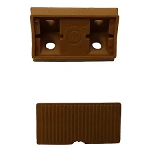 Möbel Eckverbinder Kunststoff 60 x 21 x 21 mm Inhalt 6 Stück - Sonderaktion