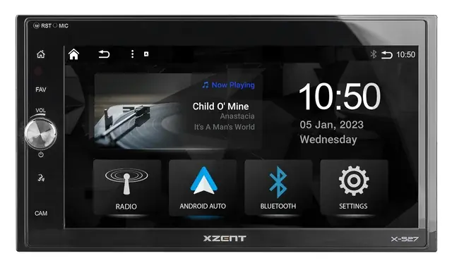 Infotainer X-527 2-DIN - Bewährte Qualität
