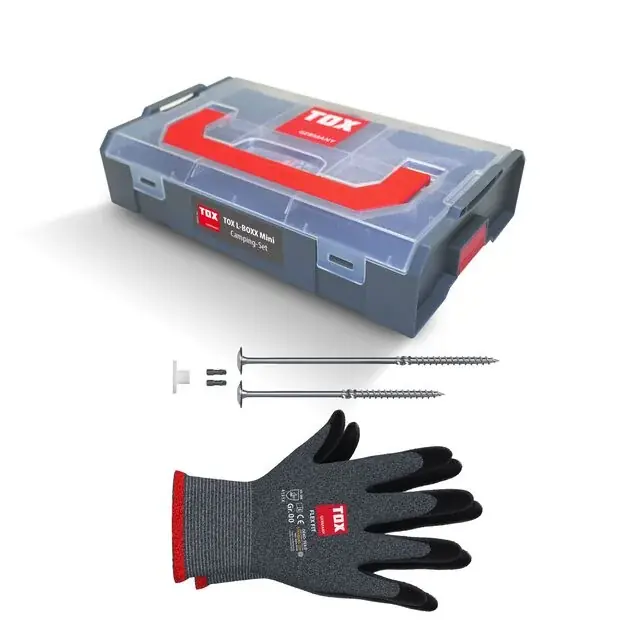 Markenqualität - L-Boxx Mini Camping-Set 39-teilig