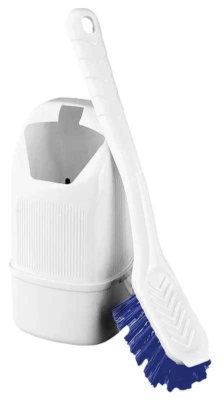 Extra sparen - Toilettenbürste Toby mit Silikonbürste, weiß