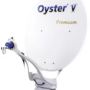 Direkt vom Hersteller - Satanlage automatisch Oyster 5 85 Single LNB SKEW Premium inkl. Oyster Smart TV 19 Zoll