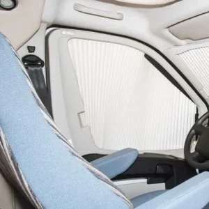 Sofort lieferbar - REMIfront IV Seitenscheiben Verdunkelung links passend für Fiat Ducato X250 / X290 S7 ab 2011, Farbe beige