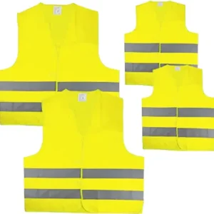 Warnwesten Set CarComfort Family Farbe gelb - Neu im Sortiment