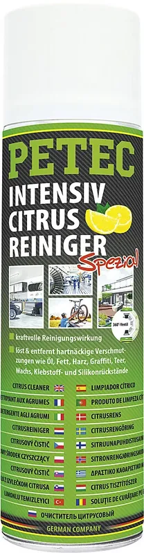 Citrusreiniger Petec Inhalt 0,5 l - Brandneu