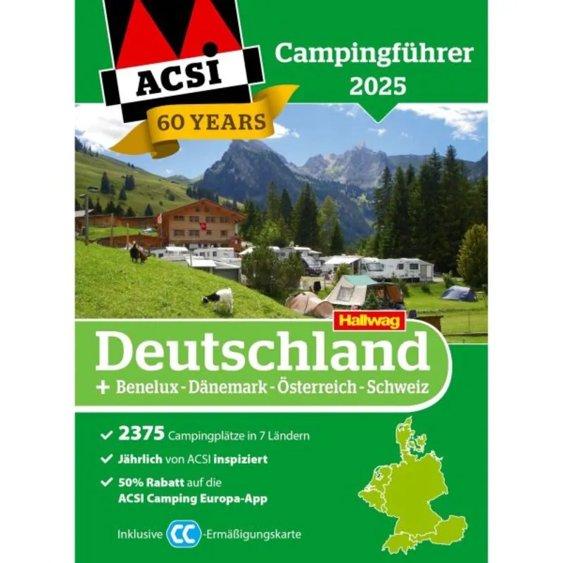Top-Qualität | ACSI Campingführer Deutschland 2025
