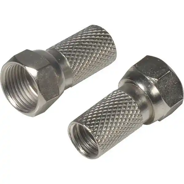 Jetzt sparen | Avanit F-Stecker 7 mm, 2 Stück