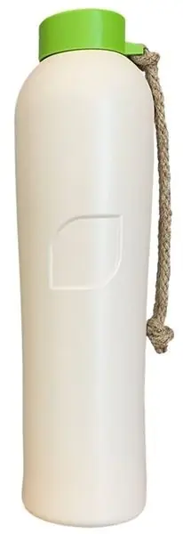 Sichere Zahlung | . PureFeel Trinkflasche Bottle ajaa! 0,8l, Farbe lime