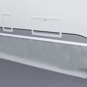 Gleich bestellen | Hindermann Hindermann Bodenschürze Premium, dunkelgrau , 6 x 0,75 m