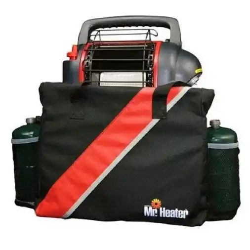 . Transporttasche für Buddy Heater schwarz/rot - Versandbereit