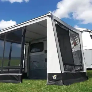 Wigo Rolli Markise Touring 240 x 250 cm für Puck/Pan/Familia ab 2010 | Sehr gut bewertet