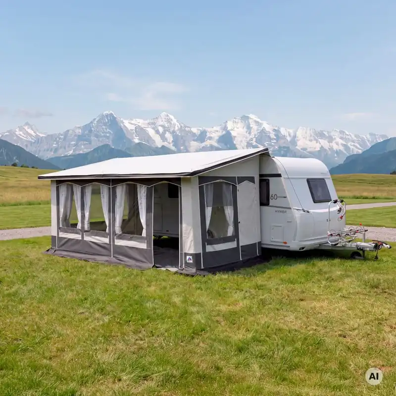Hahn Zelte Freistehendes Dauerstandzelt Bern 2.0 550 x 300 cm | Direkt bestellen