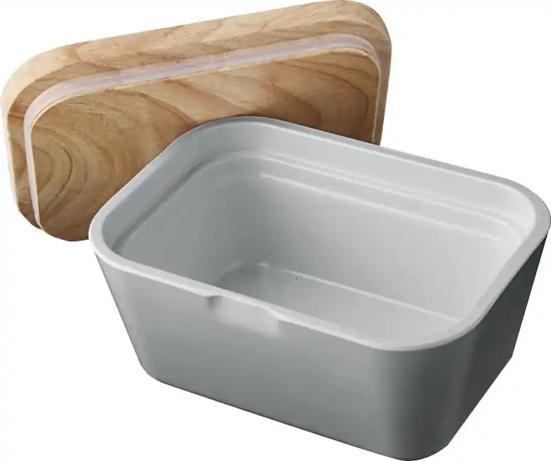 Brunner Butterdose grau | Hochwertig