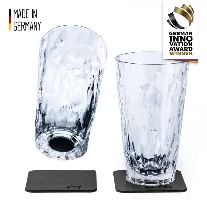 silwy Magnet-Longdrinkbecher 2er Set - Preisvorteil