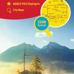 Begrenztes Angebot - Marco Polo Reisekarte Bayern Süd