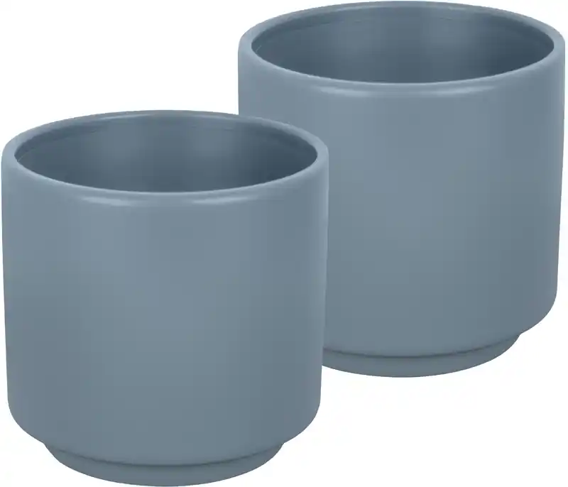 Markenqualität - Brunner Dolomit Espressotasse 2er Set blau