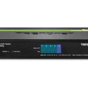 TRENDnet TPE TG50g - Switch - 4 x 10/100/1000 (PoE+) | Heute bestellen