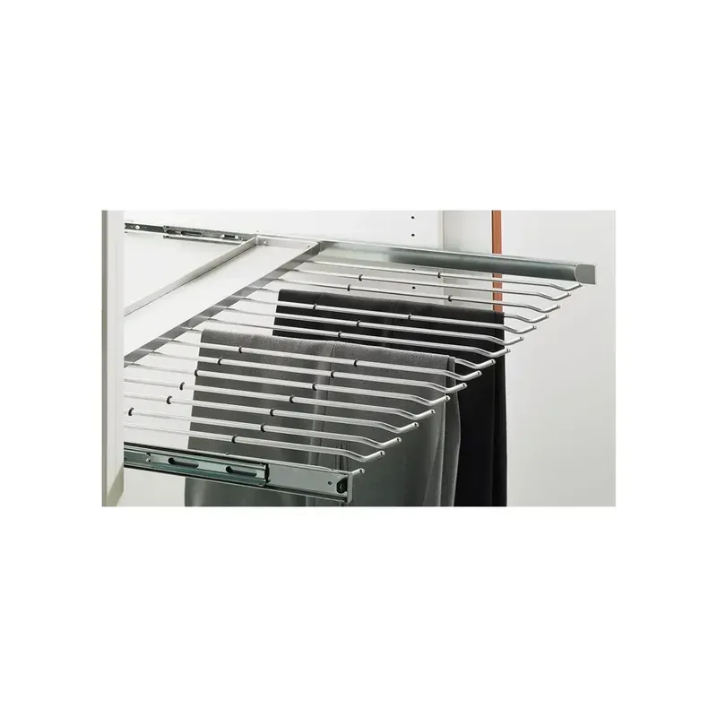 HETTICH Hosenhalter ausziehbar KB 800 mm Stahl silber | Direkt kaufen