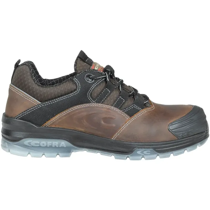 Versandbereit - COFRA Sicherheitshalbschuh Vermeer brown S3S SRC 45