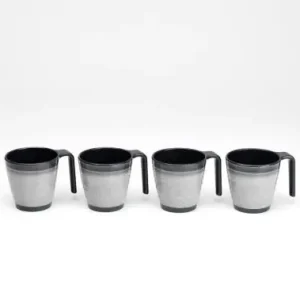 Flamefield Granit Tassen-Set | Neue Ware