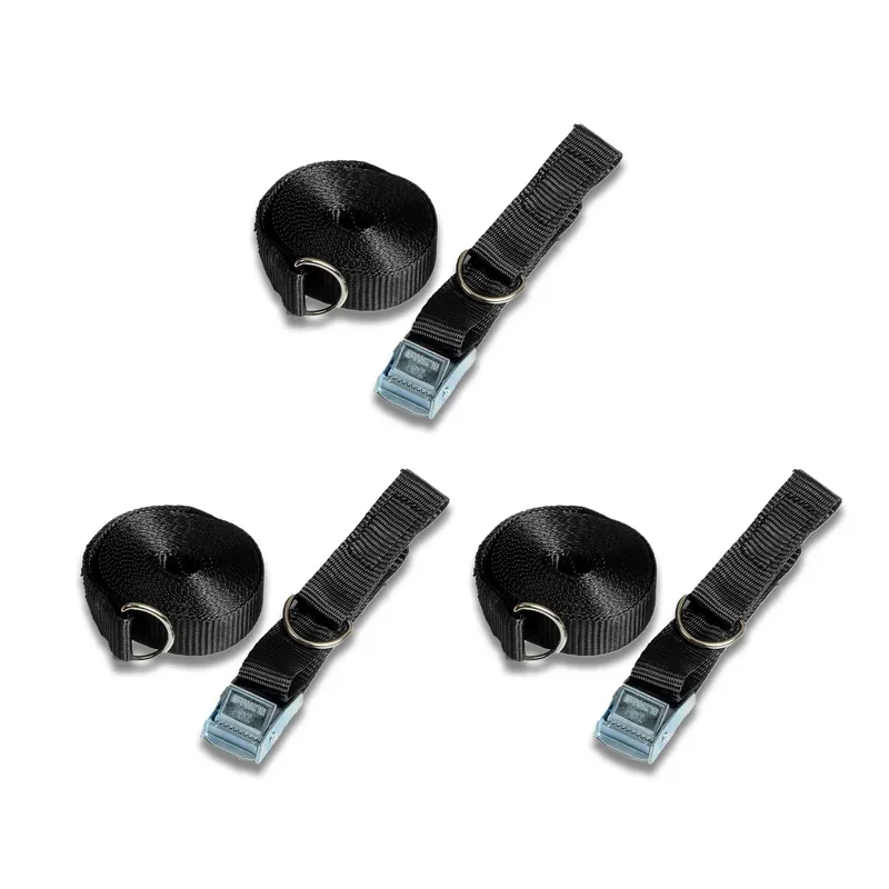 Beliebt - Campidoo Storm Strap Set WITHOUT Tent Pegs - 3-Piece Set