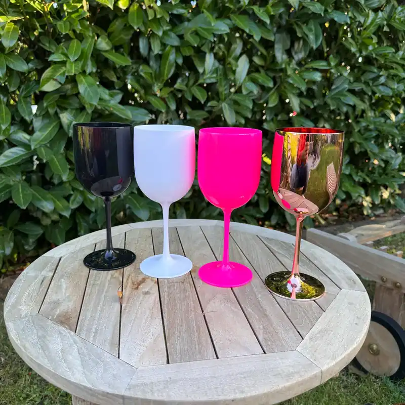 Verre à vin en plastique incassable - Extra-Rabatt