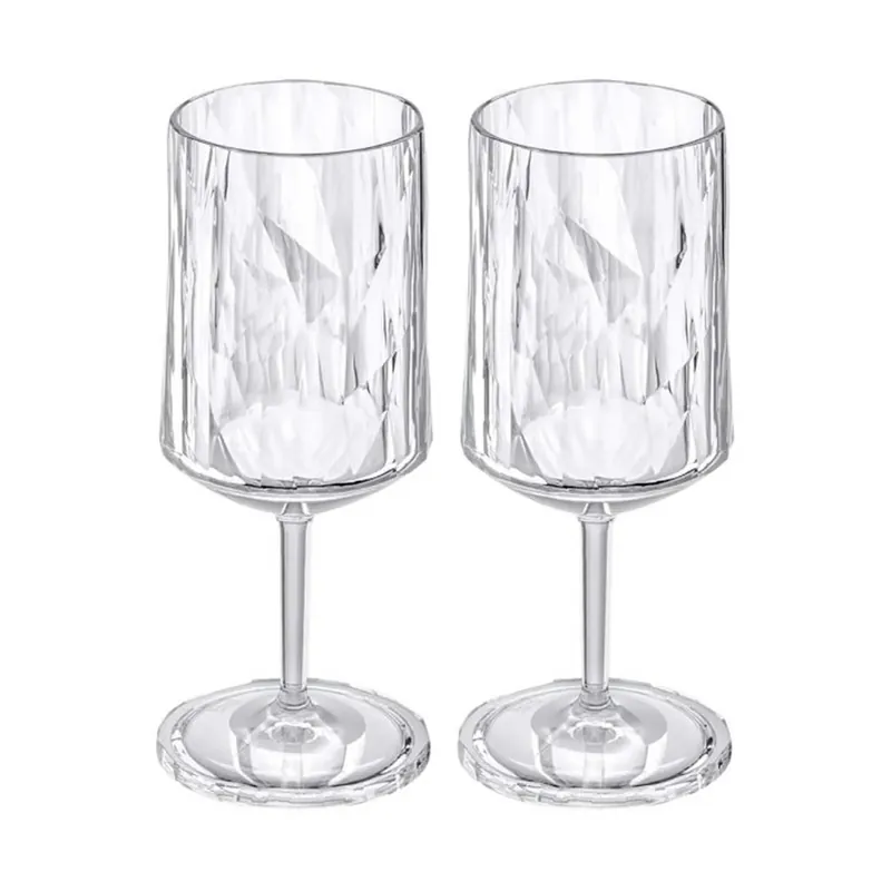 Verre à vin rouge Koziol Superglas CLUB n° 4 - Lot de 2, 300 ml | Expressversand