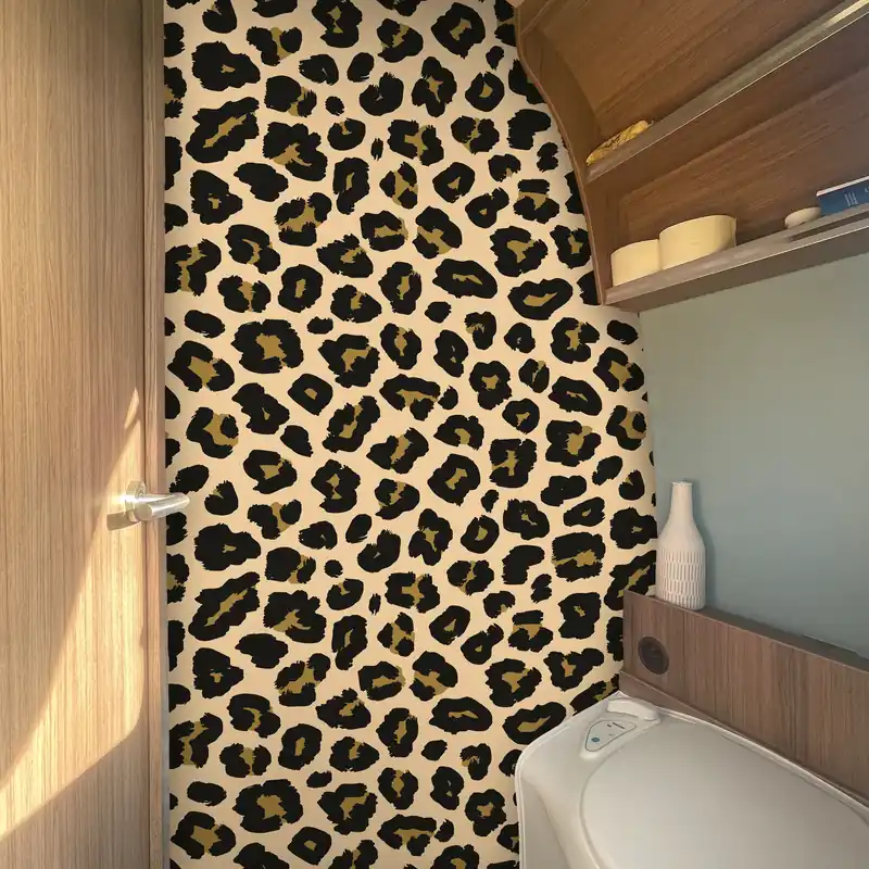 Adhésif mural décoratif XXL « Imprimé léopard » - Neue Ware