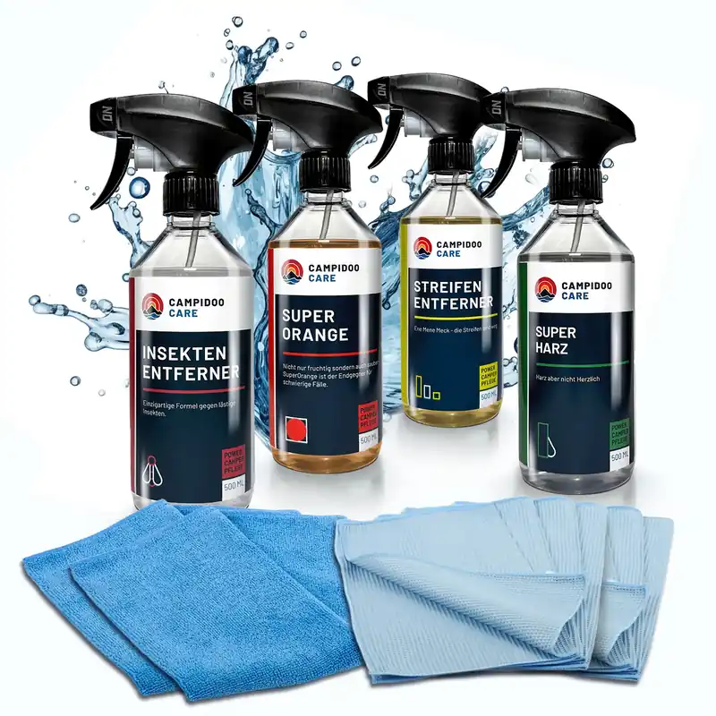 campidoo Care – Kit de soin spécial 8 pièces | Versand noch heute